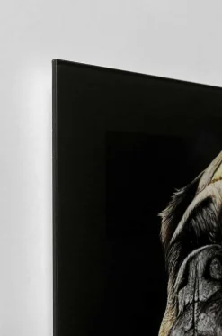 KARE Design Glasbild King Pug 40X60><noscript><img width=