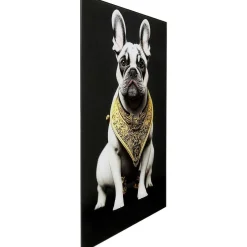 KARE Design Glasbild Noble Dog 40X60> Glasbilder