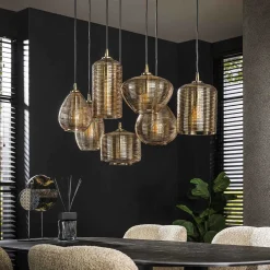 mutoni industrial Hangelampe Faixa 7L Braunglas><noscript><img width=