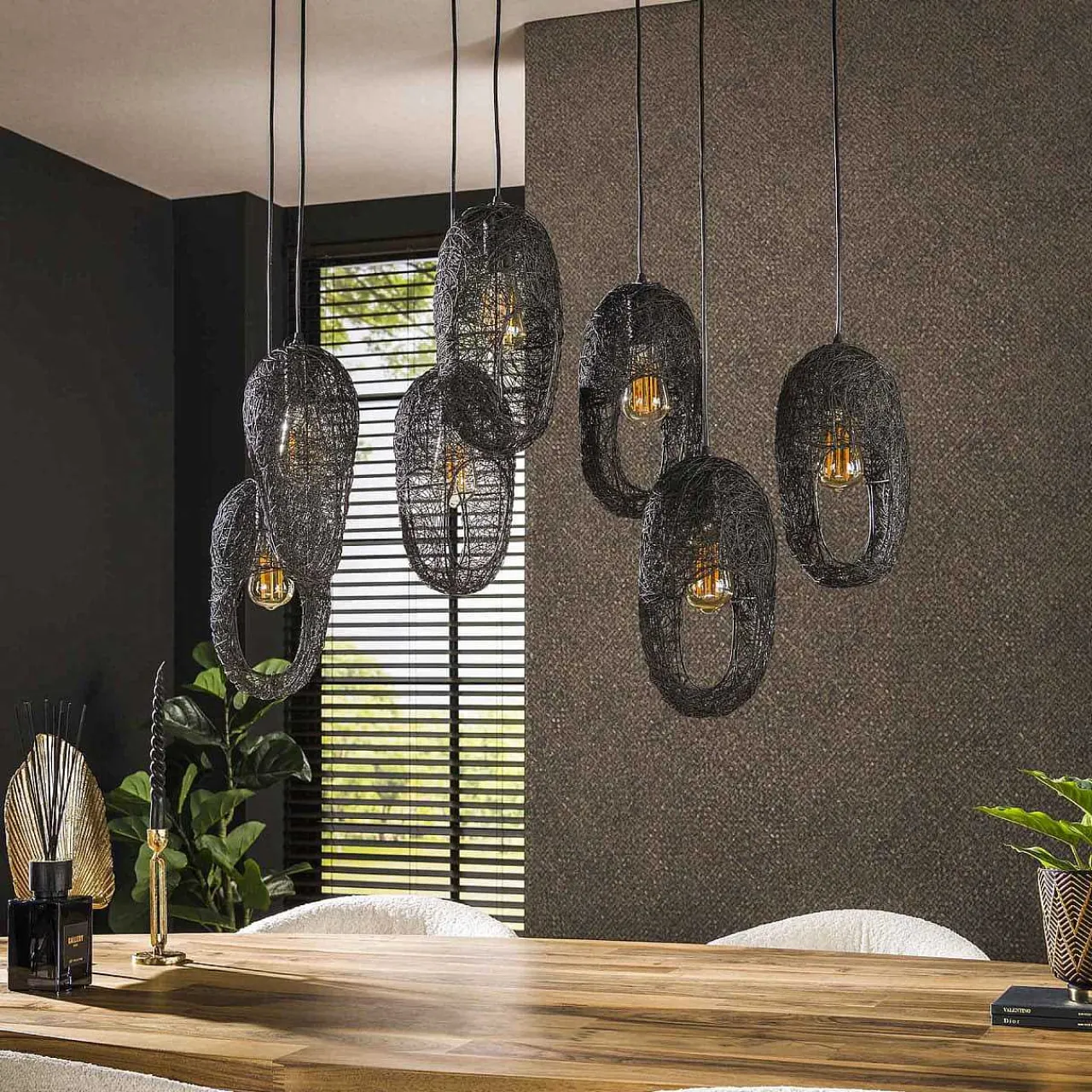 mutoni industrial Hangelampe Open Eye 7L> Hängeleuchten