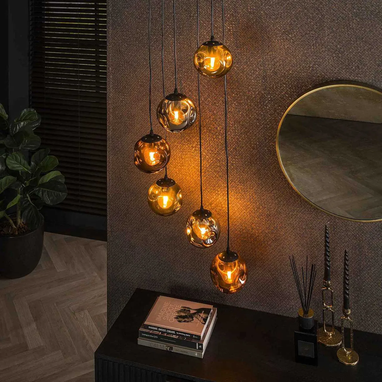 mutoni industrial Hangelampe Stellar 6L> Hängeleuchten