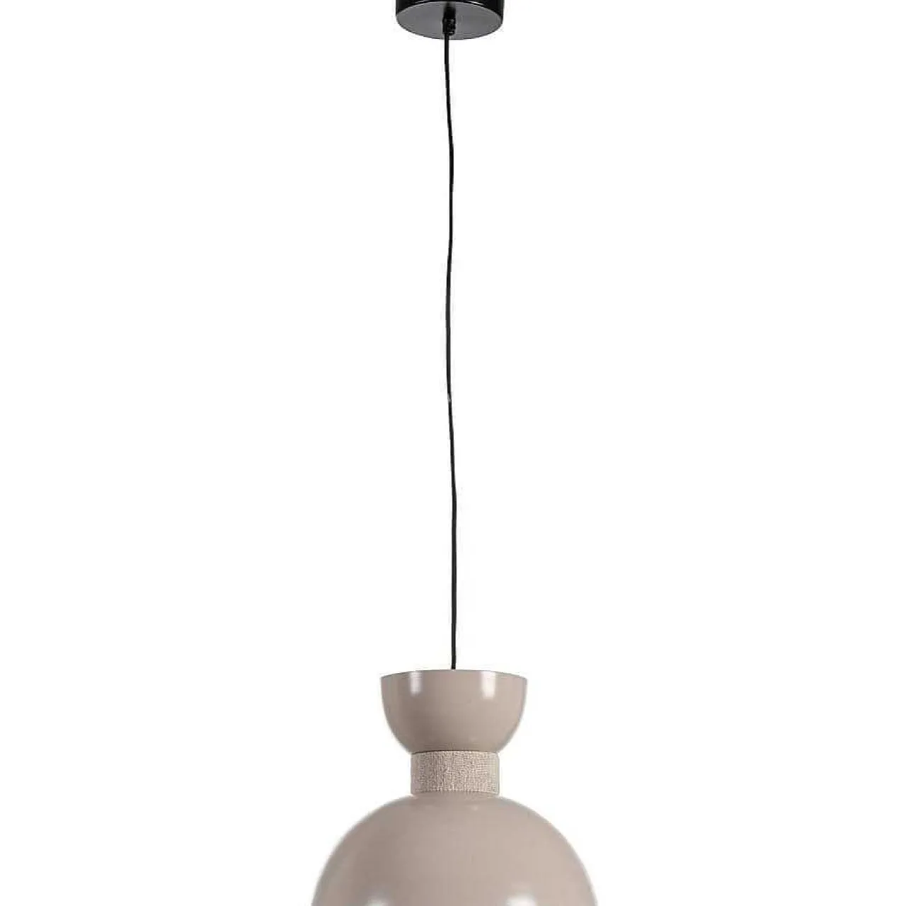 mutoni lifestyle Hangeleuchte Jabalpur Beige Rund 30> Hängeleuchten