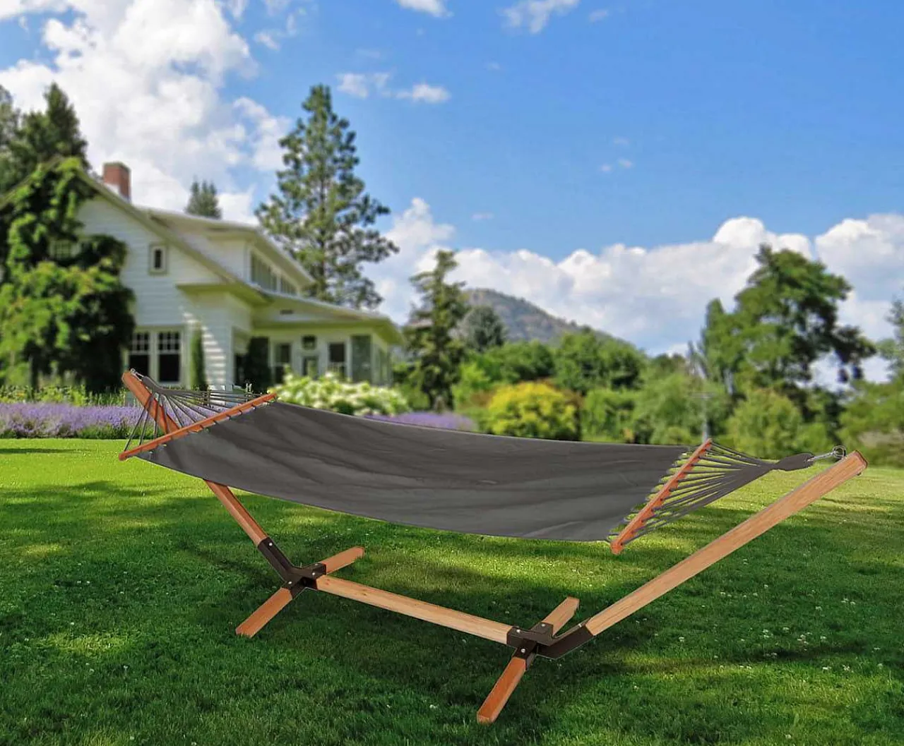 mutoni pleasure Hangematte Hawaii Anthrazit 280X100> Hängematten