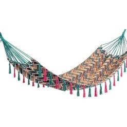 mutoni lifestyle Hangematte Santaner Zigzag Bunt 200X96> Hängematten