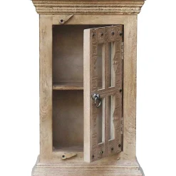 mutoni sweet home Hangeschrank Zoprax Mangoholz Natur 70> Vitrinen