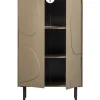 mutoni living Highboard Cadiz Kiefer Mud Melange 135X85> Highboards