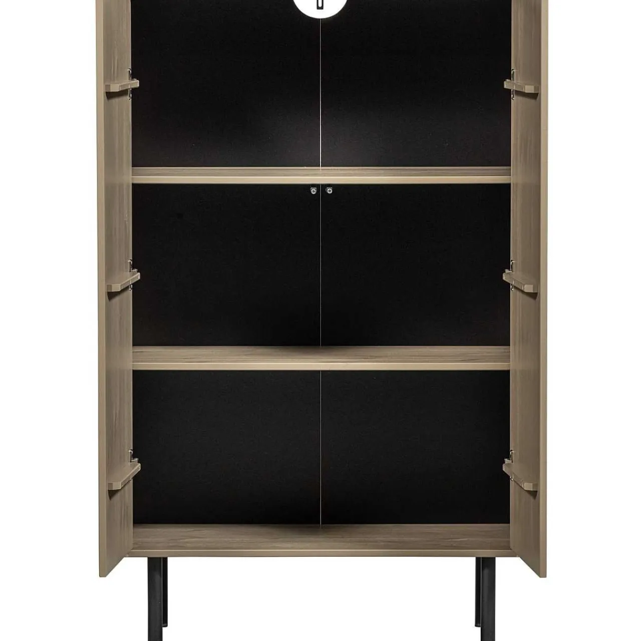 mutoni living Highboard Cadiz Kiefer Mud Melange 135X85> Highboards