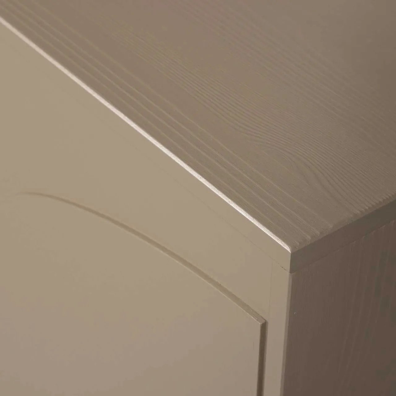 mutoni living Highboard Cadiz Kiefer Mud Melange 135X85> Highboards