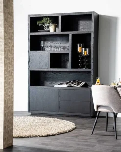 Eleonora Highboard Helsinki Schwarz 150X220><noscript><img width=