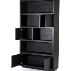 Eleonora Highboard Helsinki Schwarz 120X220> Highboards