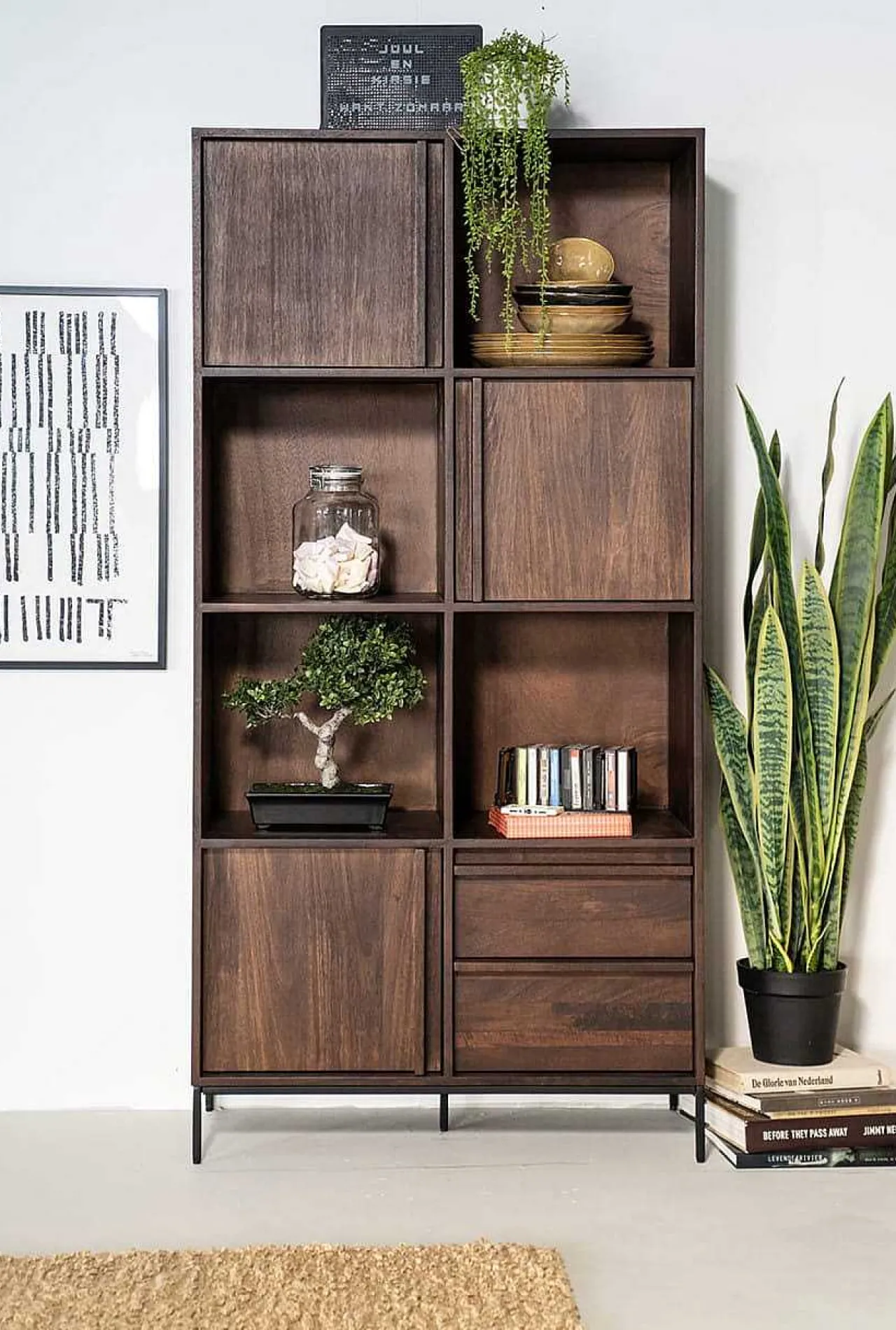 Eleonora Highboard Jimmy 90X180> Highboards