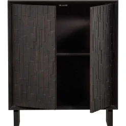 mutoni living Highboard Til Mango Dunkelbraun 95X80> Highboards