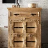 mutoni sweet home Highboard Zoprax Mangoholz Natur 120> Garderoben & Kleiderständer
