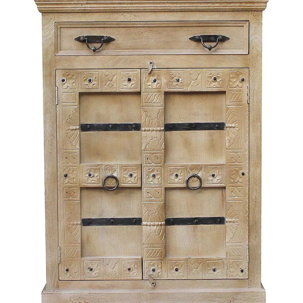 mutoni sweet home Highboard Zoprax Mangoholz Natur 120> Garderoben & Kleiderständer