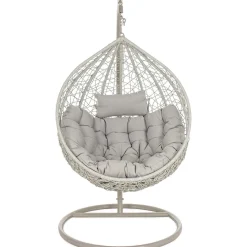 mutoni lifestyle Hängesessel Amirantes Mit Kissen Grau><noscript><img width=