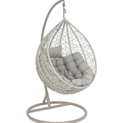 mutoni lifestyle Hängesessel Amirantes Mit Kissen Grau><noscript><img width=