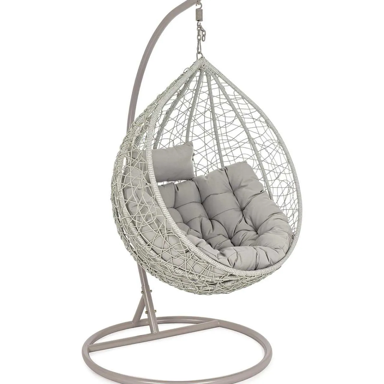 mutoni lifestyle Hängesessel Amirantes Mit Kissen Grau> Hängesessel Und Hängeschaukel