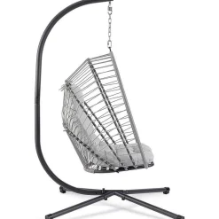 mutoni lifestyle Hängesessel Errol Klappbar Grau><noscript><img width=