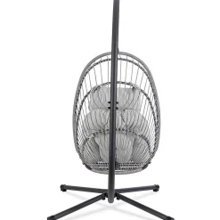 mutoni lifestyle Hängesessel Errol Klappbar Grau><noscript><img width=