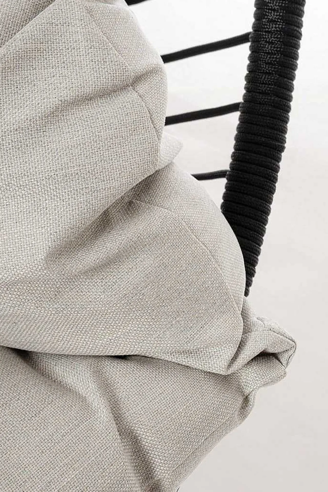 mutoni lifestyle Hängesessel Kelly Finley Klappbar Grau> Hängesessel Und Hängeschaukel
