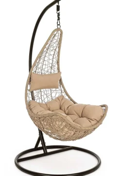 mutoni lifestyle Hängesessel Mit Kissen Amirantes Natur><noscript><img width=