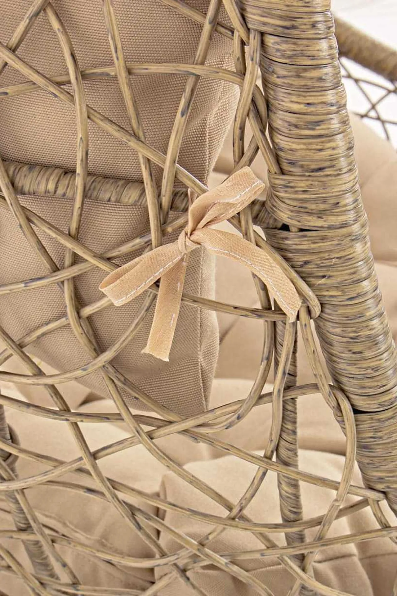 mutoni lifestyle Hängesessel Mit Kissen Amirantes Natur> Hängesessel Und Hängeschaukel
