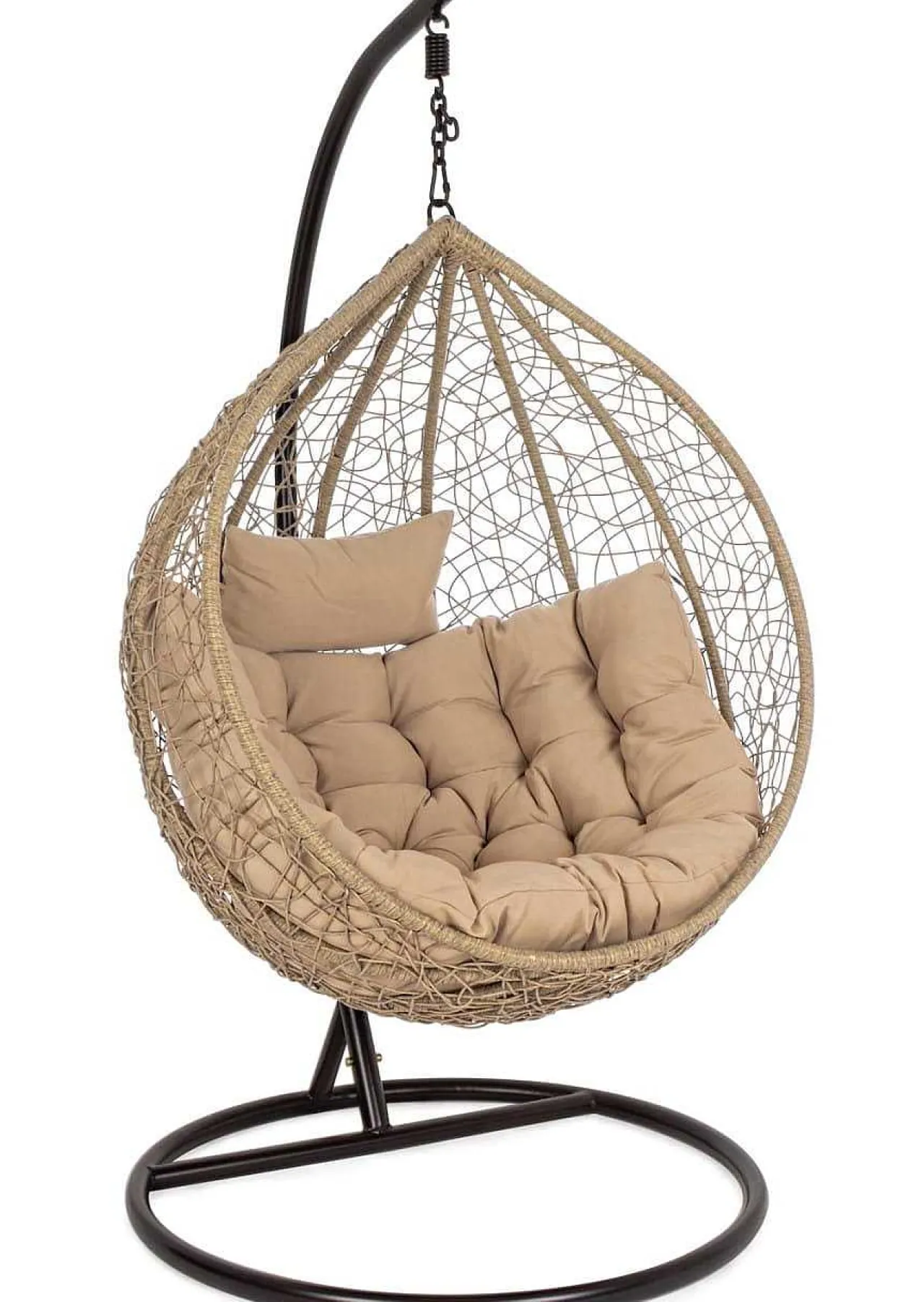 mutoni lifestyle Hängesessel Mit Kissen Amirantes Natur> Hängesessel Und Hängeschaukel