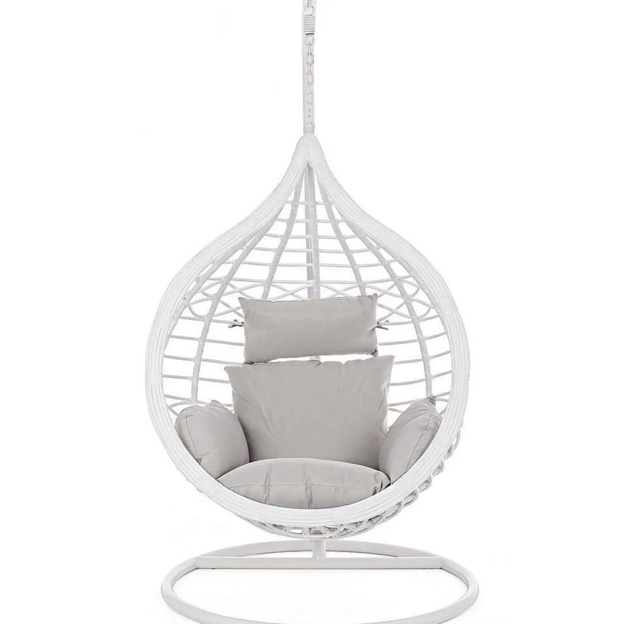 mutoni lifestyle Hängesessel Mit Kissen Torres Weiss> Hängesessel Und Hängeschaukel