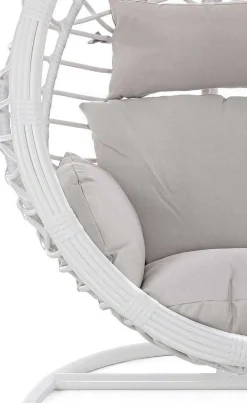 mutoni lifestyle Hängesessel Mit Kissen Torres Weiss><noscript><img width=