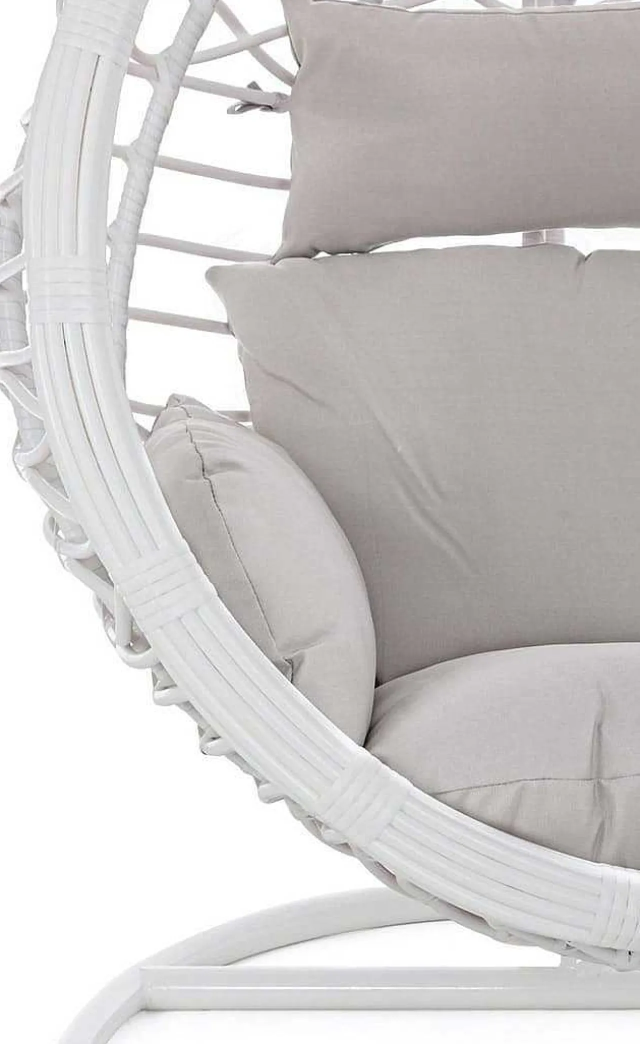 mutoni lifestyle Hängesessel Mit Kissen Torres Weiss> Hängesessel Und Hängeschaukel