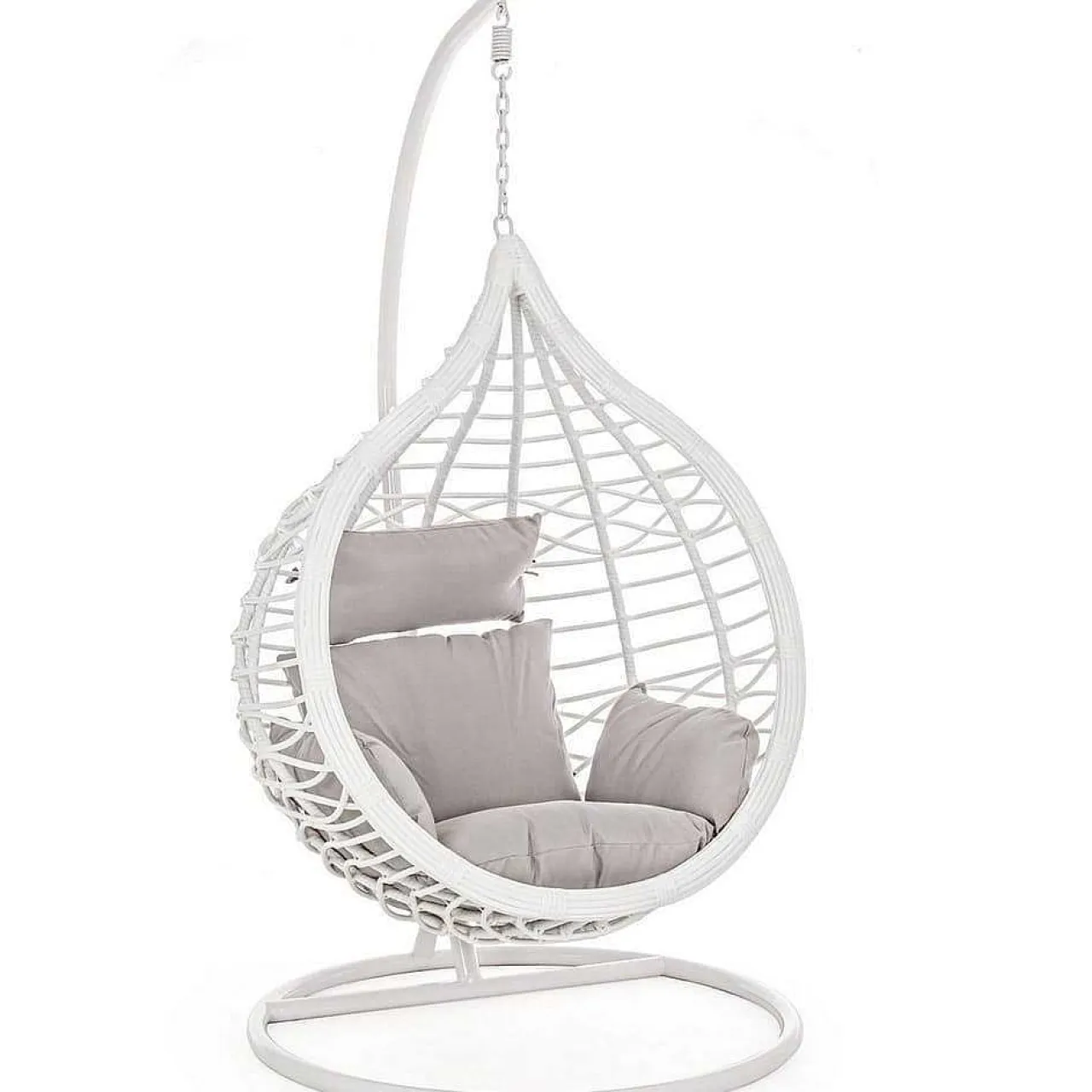 mutoni lifestyle Hängesessel Mit Kissen Torres Weiss> Hängesessel Und Hängeschaukel