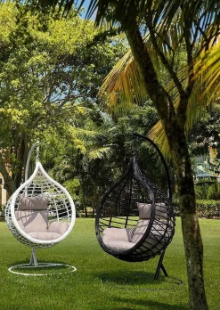 mutoni lifestyle Hängesessel Mit Kissen Torres Weiss><noscript><img width=
