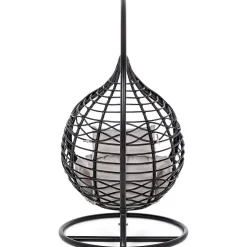 mutoni lifestyle Hängesessel Mit Kissen Torres Schwarz> Hängesessel Und Hängeschaukel