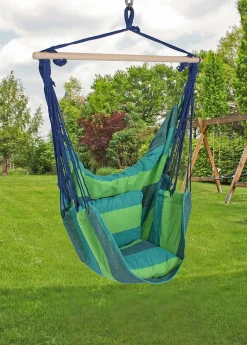 mutoni pleasure Hängesessel Tobago Blau Grun> Hängesessel Und Hängeschaukel