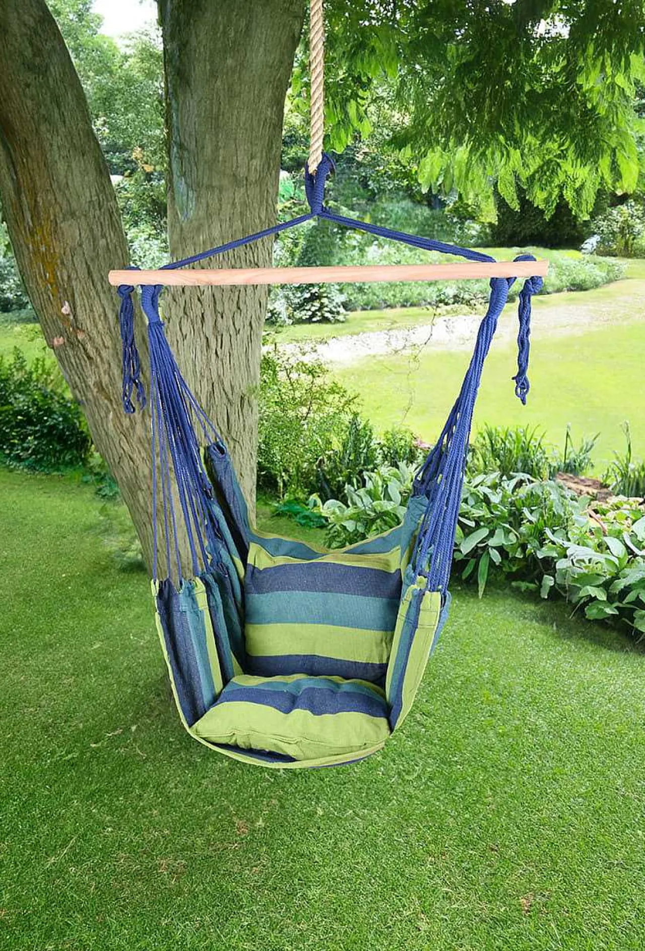mutoni pleasure Hängesessel Tobago Blau Grun> Hängesessel Und Hängeschaukel