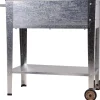 mutoni pleasure Hochbeet Lavandia Metall Silbergrau> Gartenvasen Und Pflanzkübel