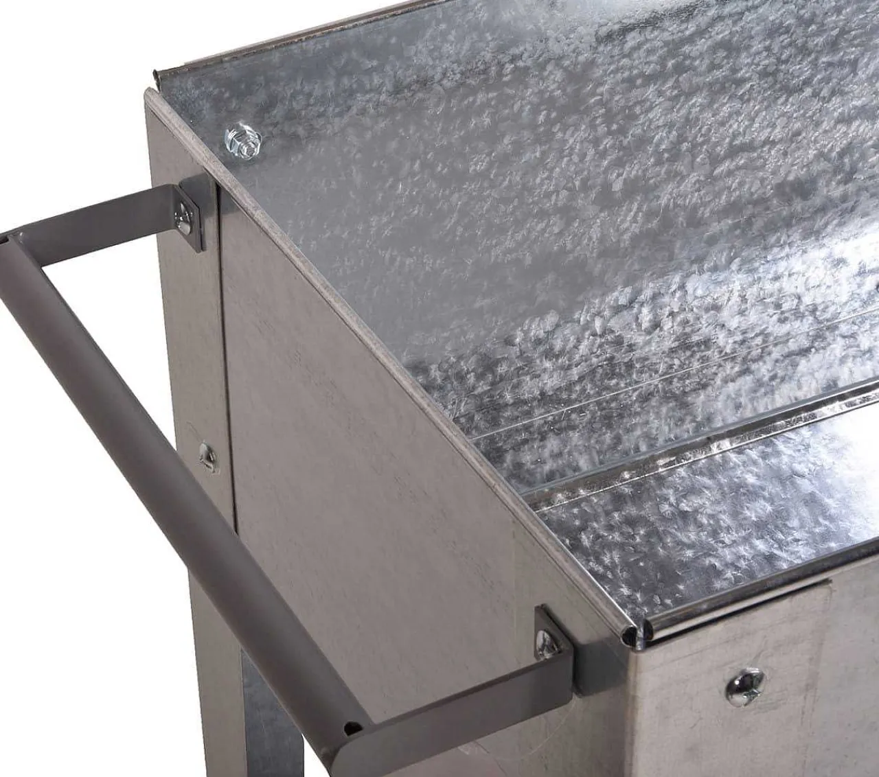 mutoni pleasure Hochbeet Lavandia Metall Silbergrau> Gartenvasen Und Pflanzkübel