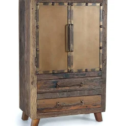mutoni inspiration Hochkommode Acaba Recyceltes Holz Braun 75X120><noscript><img width=