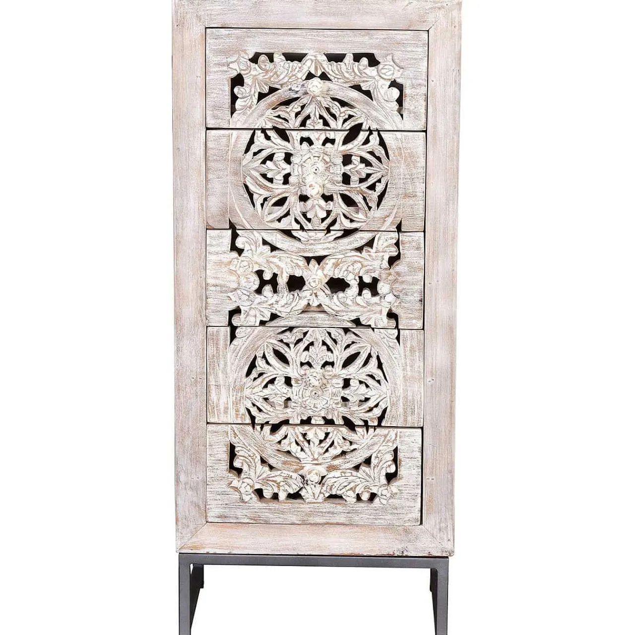 mutoni inspiration Hochkommode Mykonos Mango Vintage Weiss 45X106> Highboards