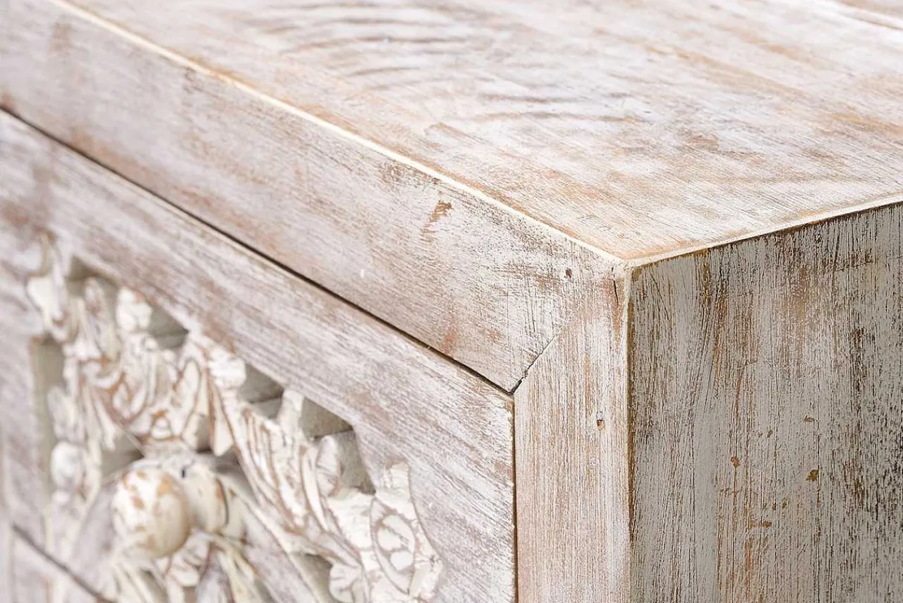 mutoni inspiration Hochkommode Mykonos Mango Vintage Weiss 45X106> Highboards