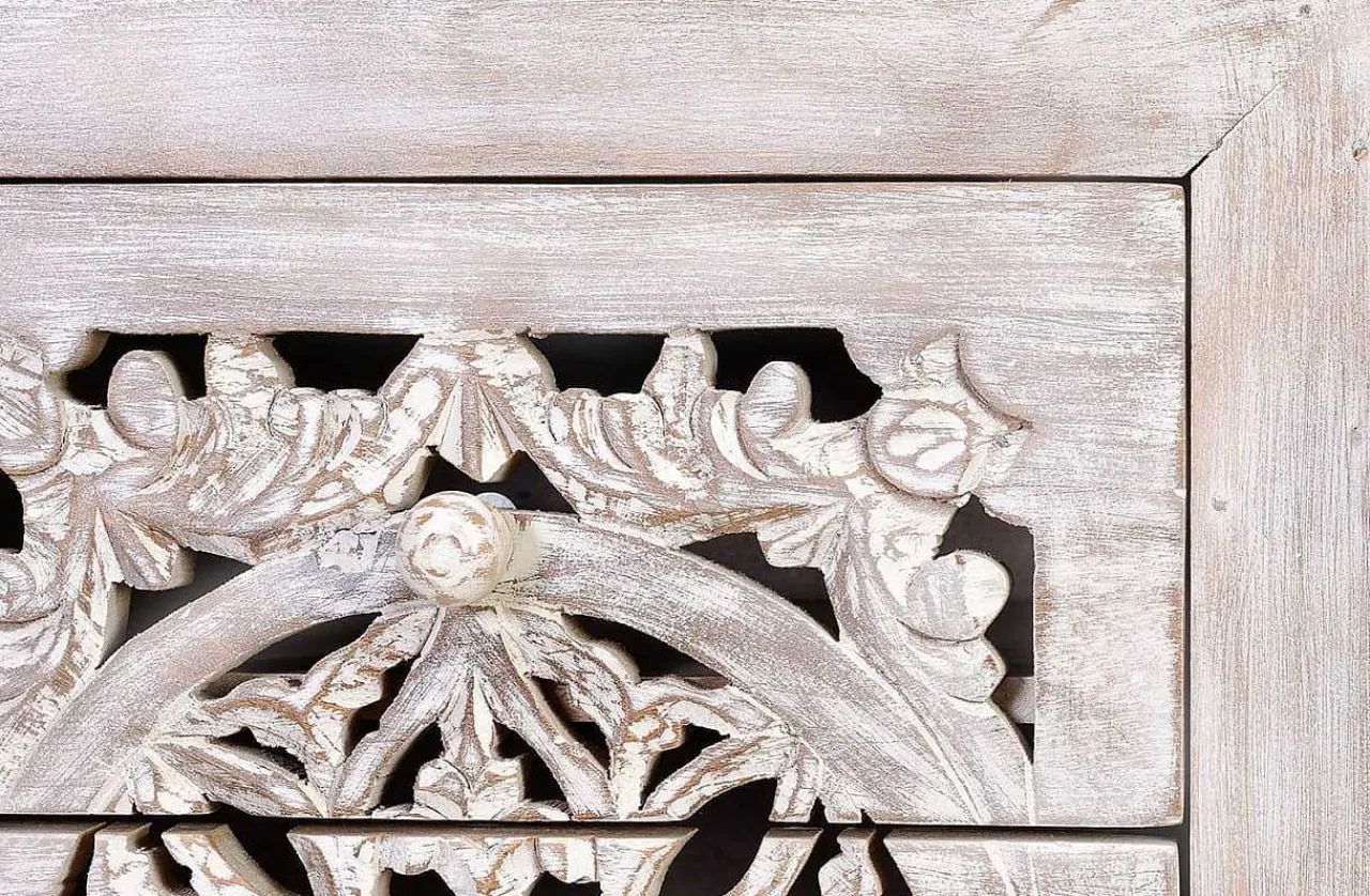 mutoni inspiration Hochkommode Mykonos Mango Vintage Weiss 45X106> Highboards