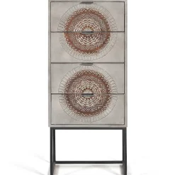 mutoni inspiration Hochkommode Wood Mandala Mango 45X105> Highboards