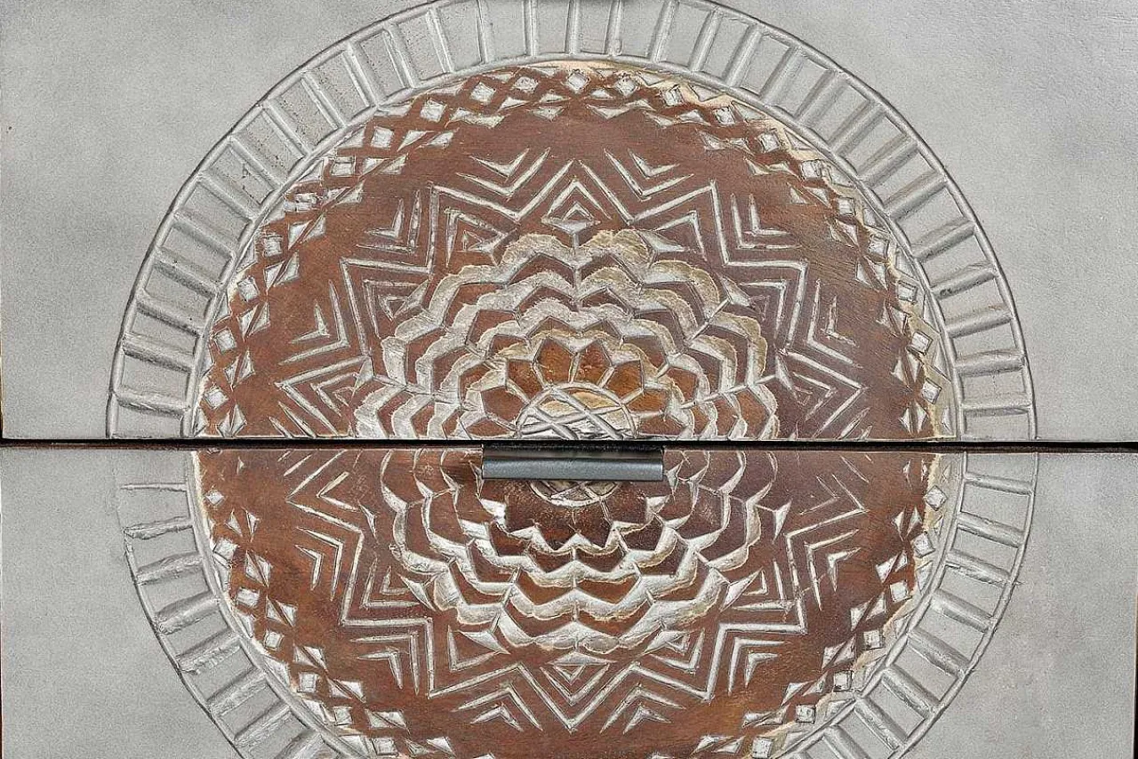 mutoni inspiration Hochkommode Wood Mandala Mango 45X105> Highboards
