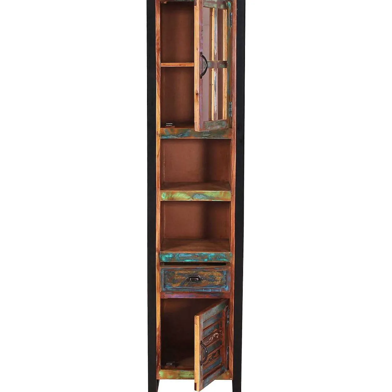 mutoni sweet home Hochschrank Fume Metall Bunt 44X34> Badschränke