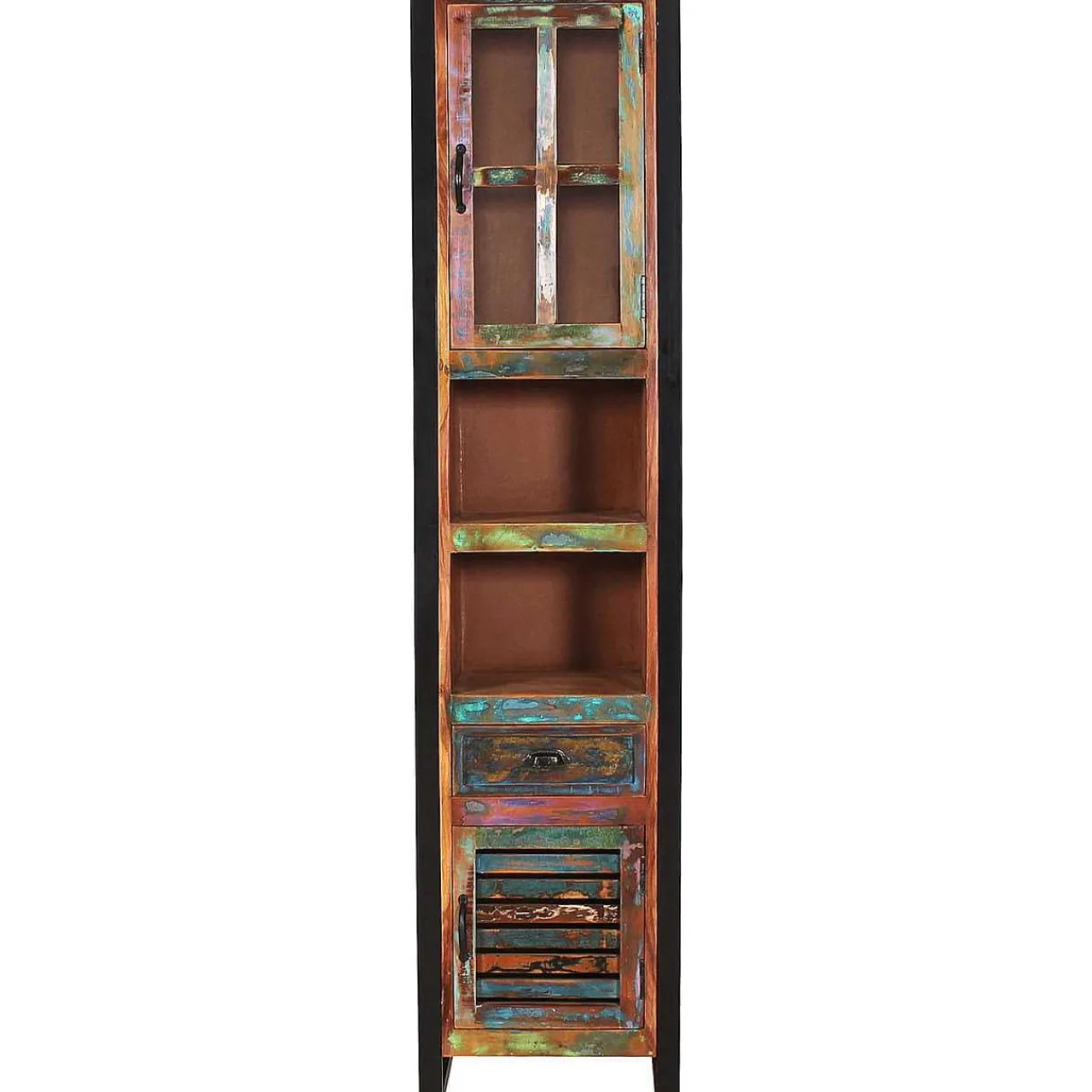 mutoni sweet home Hochschrank Fume Metall Bunt 44X34> Badschränke