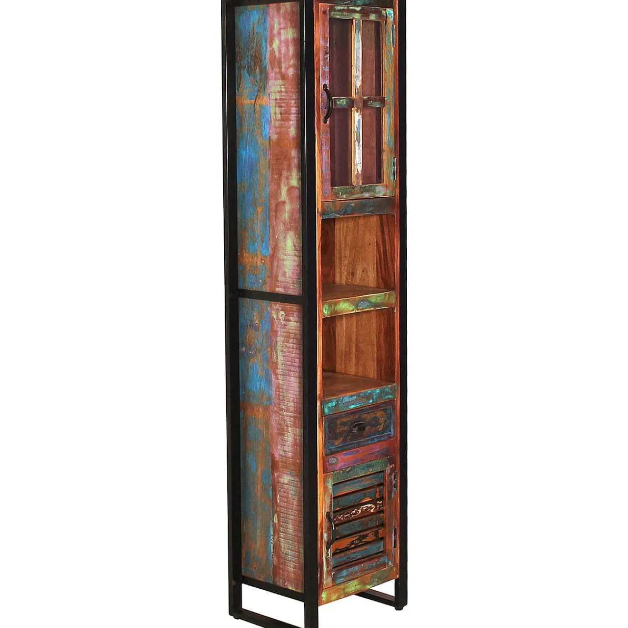 mutoni sweet home Hochschrank Fume Metall Bunt 44X34> Badschränke