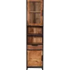 mutoni sweet home Hochschrank Melbourne Schwarz 44X34> Badschränke