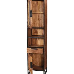 mutoni sweet home Hochschrank Melbourne Schwarz 44X34> Badschränke