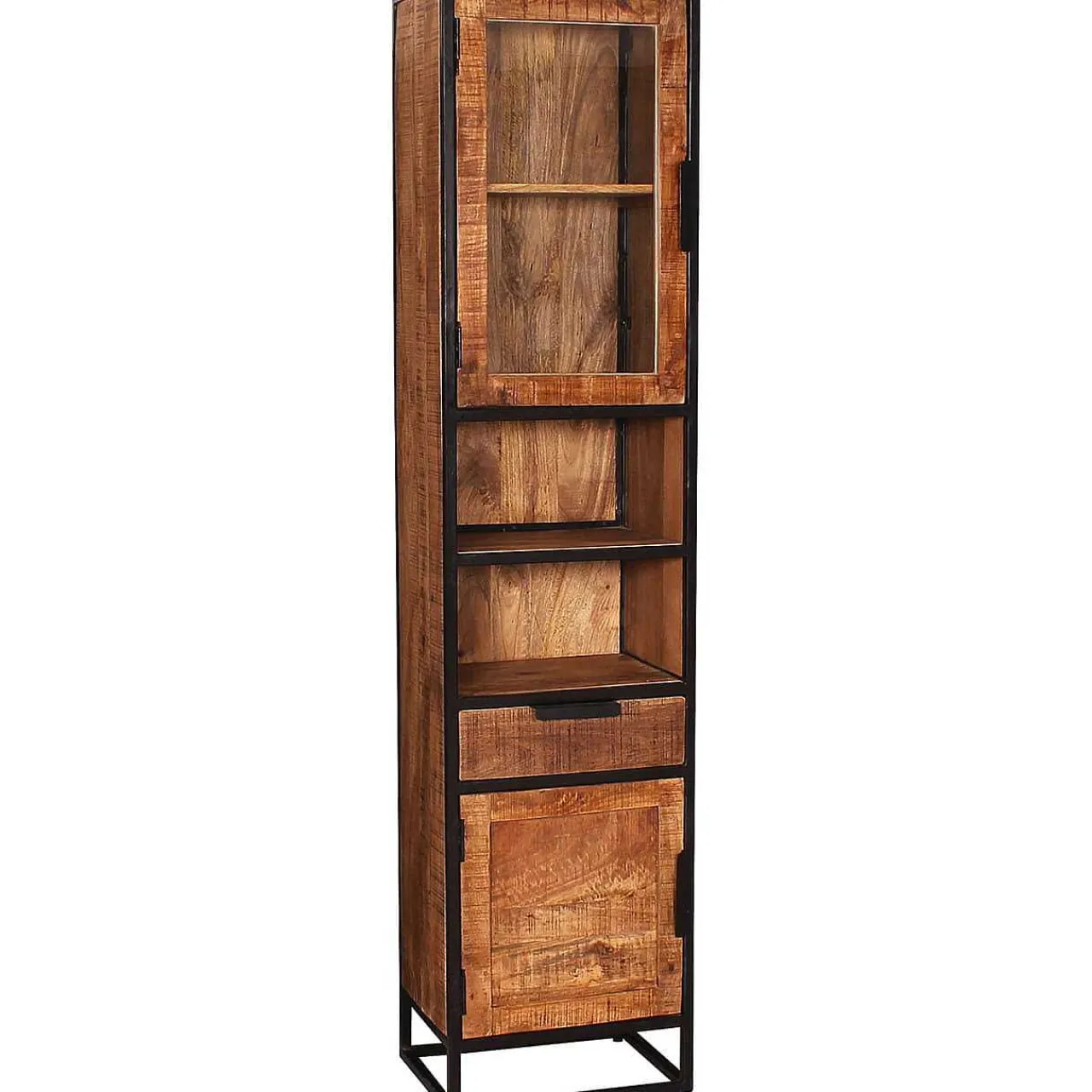 mutoni sweet home Hochschrank Melbourne Schwarz 44X34> Badschränke