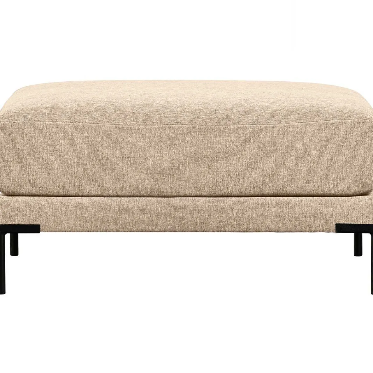 mutoni living Hocker Couple Natur Melange 100X100> Hocker